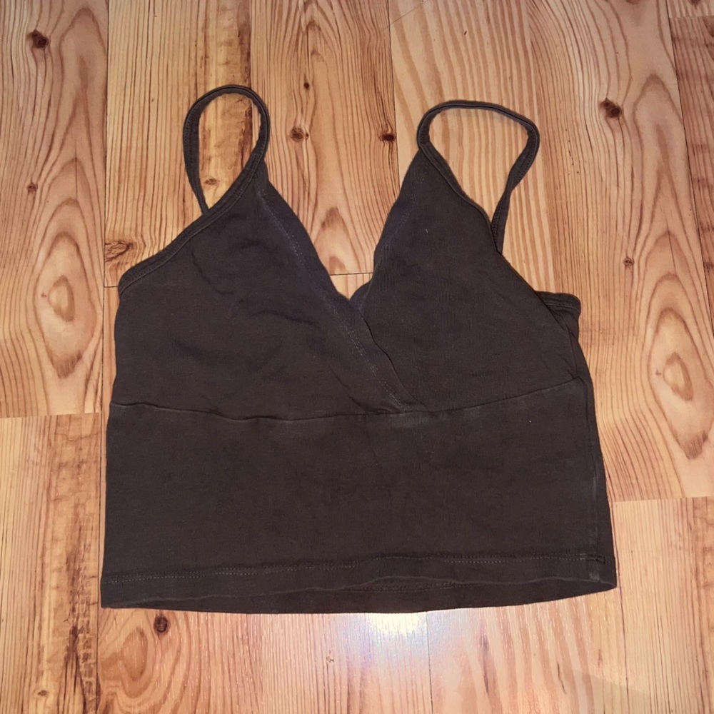 Brandy Melville wrap shirt